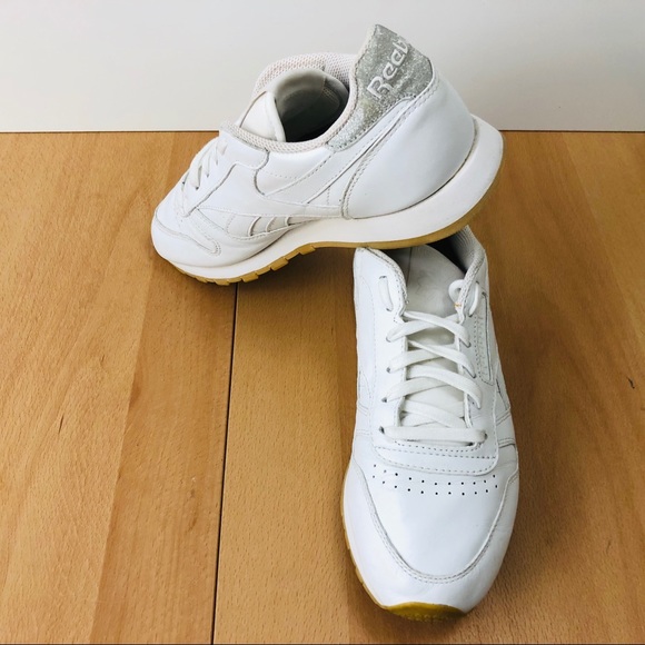 silver glitter reeboks